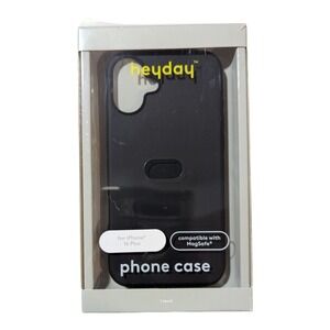K3. heyday Silicone Magsafe Case For Apple iPhone 16 Plus - Black‎
